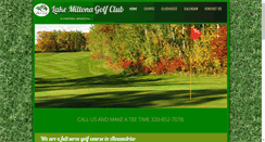 Desktop Screenshot of lakemiltonagolfclub.com